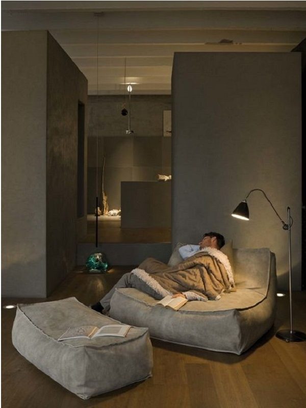 GRİ Sapien Home Sinema Koltuğu & Puf & Kitap Okuma Koltuğu