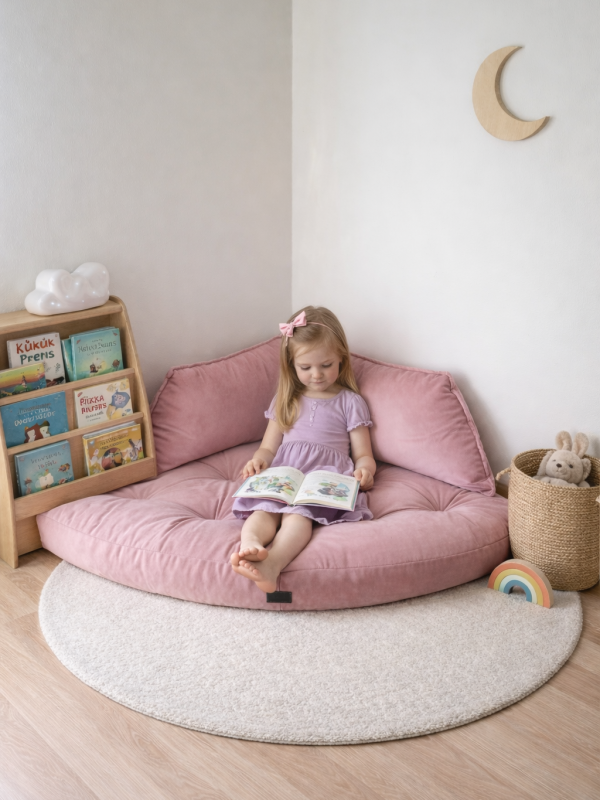 Sapien Home Nova Köşe Minderi & Çocuk Aktivite Minderi & Kitap Okuma Köşesi