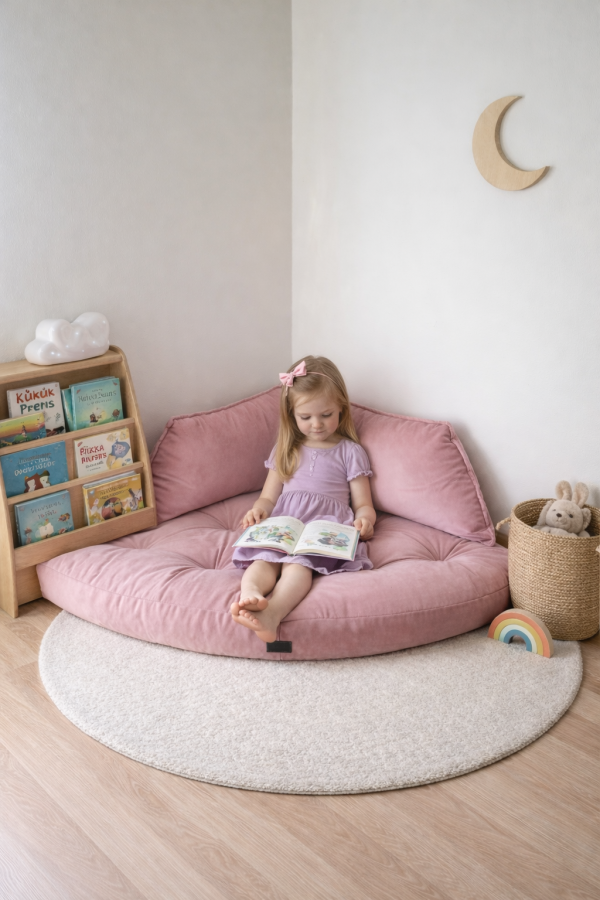 pembekose2 Sapien Home Nova Köşe Minderi & Çocuk Aktivite Minderi & Kitap Okuma Köşesi